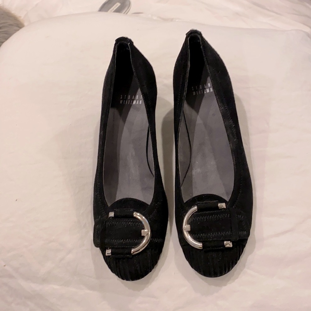 Stuart Weitzman suede wedge heels. Size 7.5